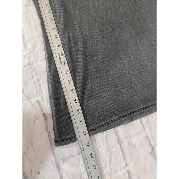 Maurice's Scoop Neck Y2K Style Waffle Knit Shirt With Lace insets Size Medium - Picture 7 of 8